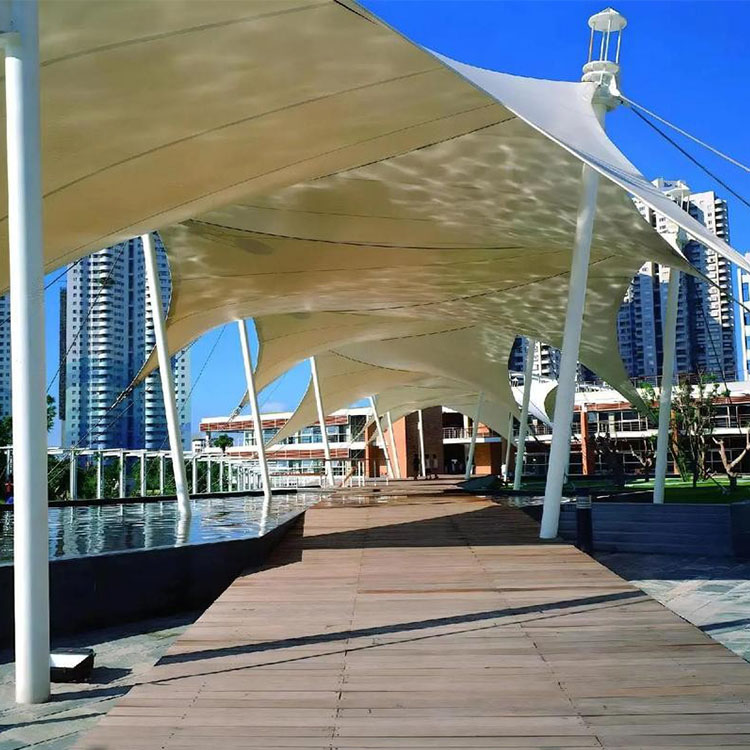 红安县膜结构景观棚