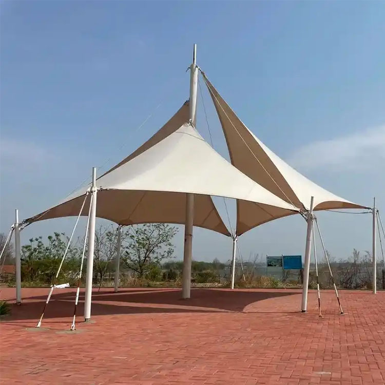 红安县膜结构景观棚