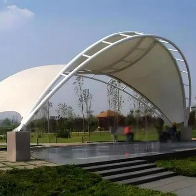 红安县膜结构景观棚