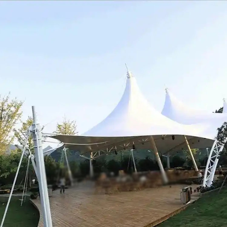 红安县膜结构景观棚