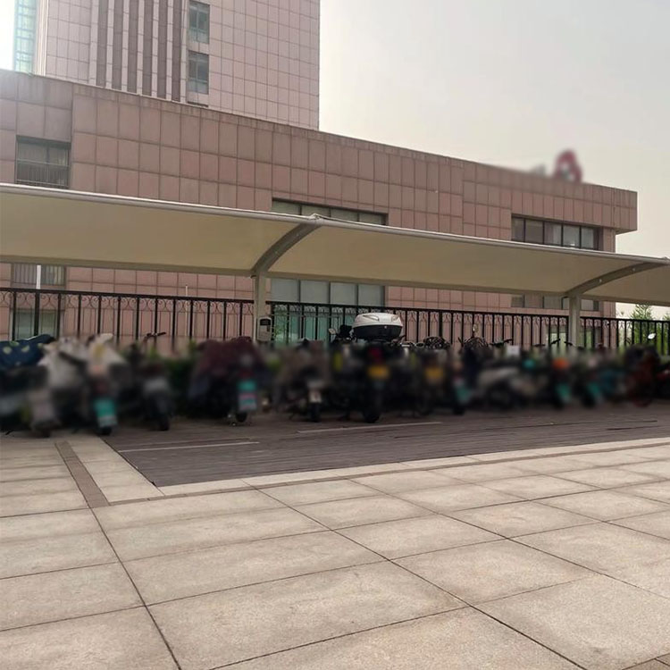 红安县膜结构电动车棚