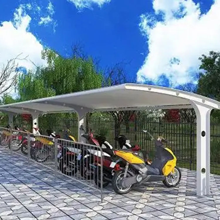 红安县膜结构电动车棚